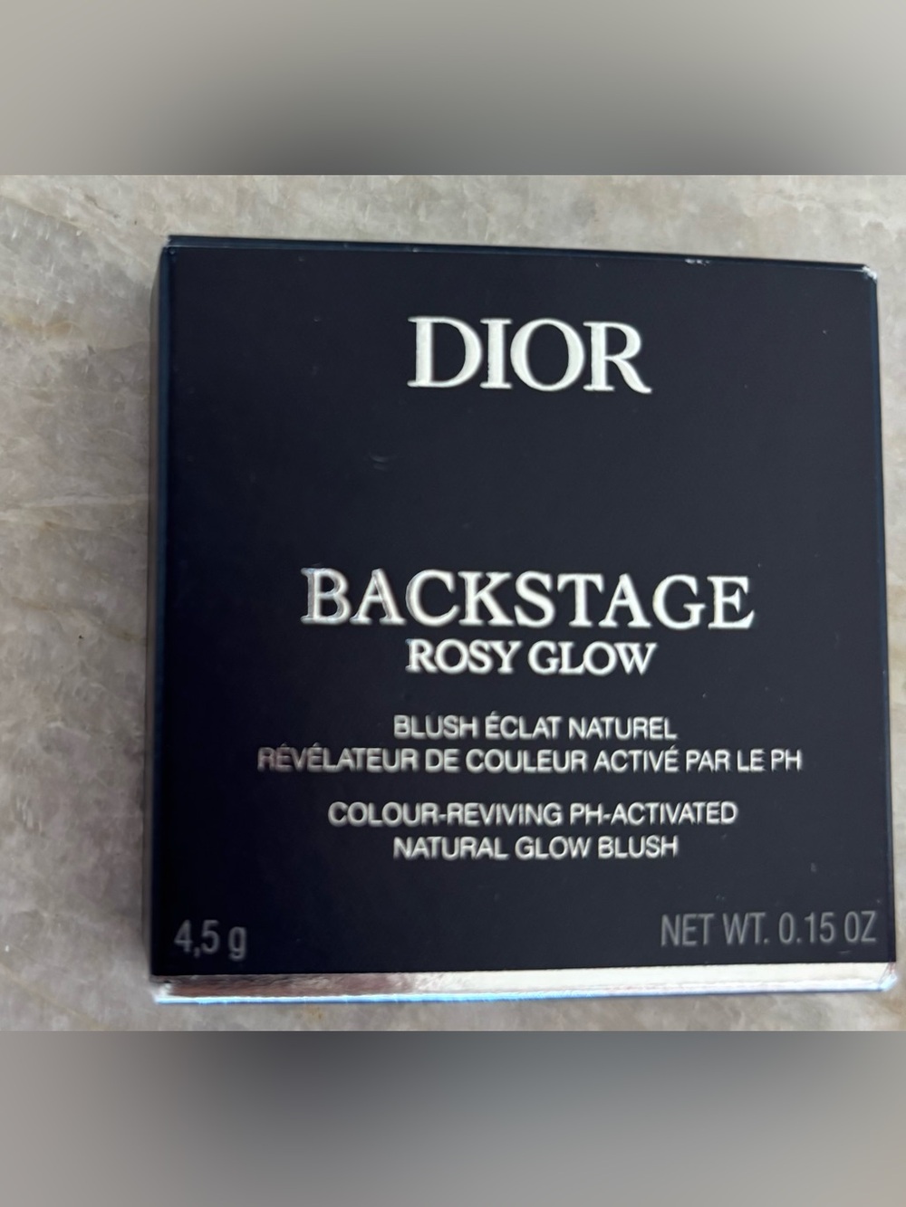 Dior Backstage Rosy Glow Natural Glow Blush 001 Pink